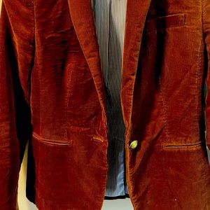 Brown corduroy jcrew blazer